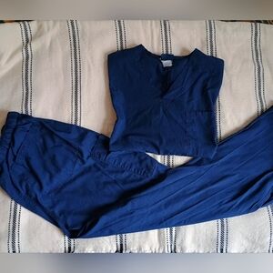 Cherokee Navy Blue Scrub Set - Medium. Cargo Men's Pants